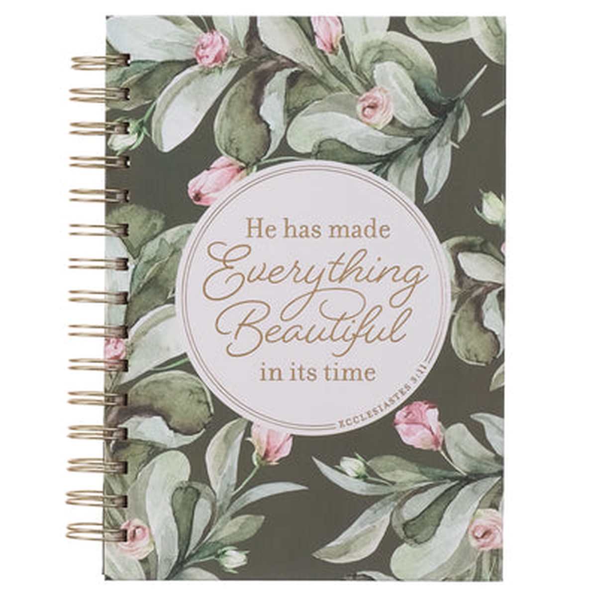 Journal: Everything Beautiful Ecc. 3:11, Green