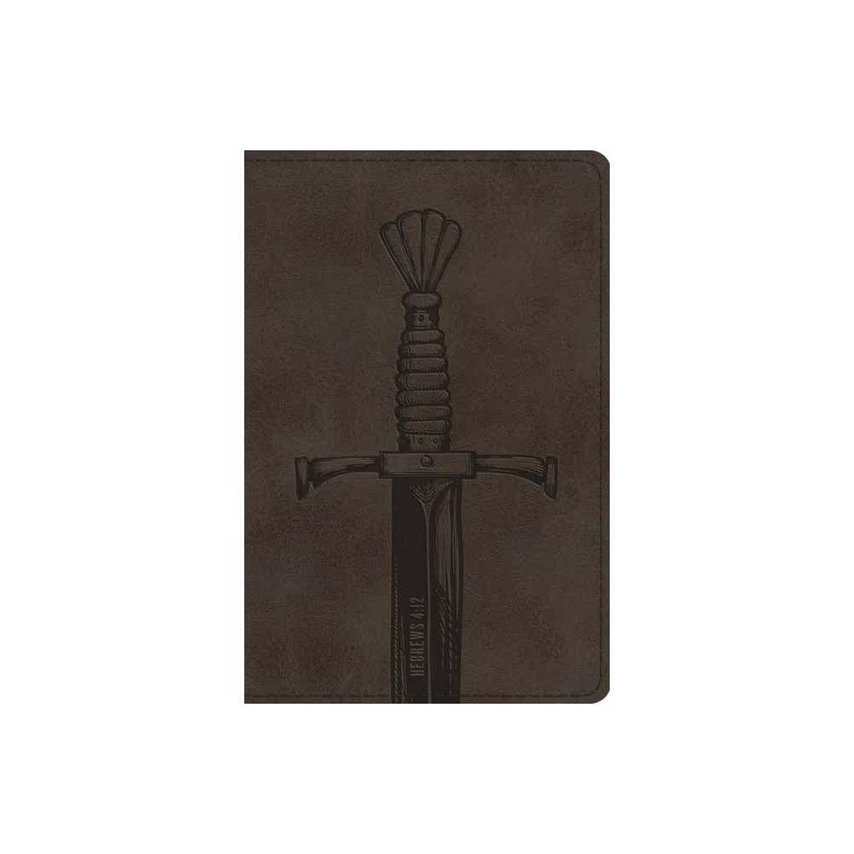 ESV Compact Bible, Silver, Sword Design