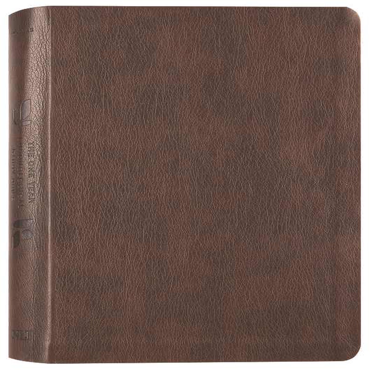 NLT One Year Chronological Study Bible, Rustic Brown
