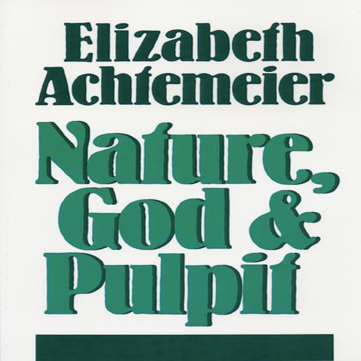 Nature, God & Pulpit