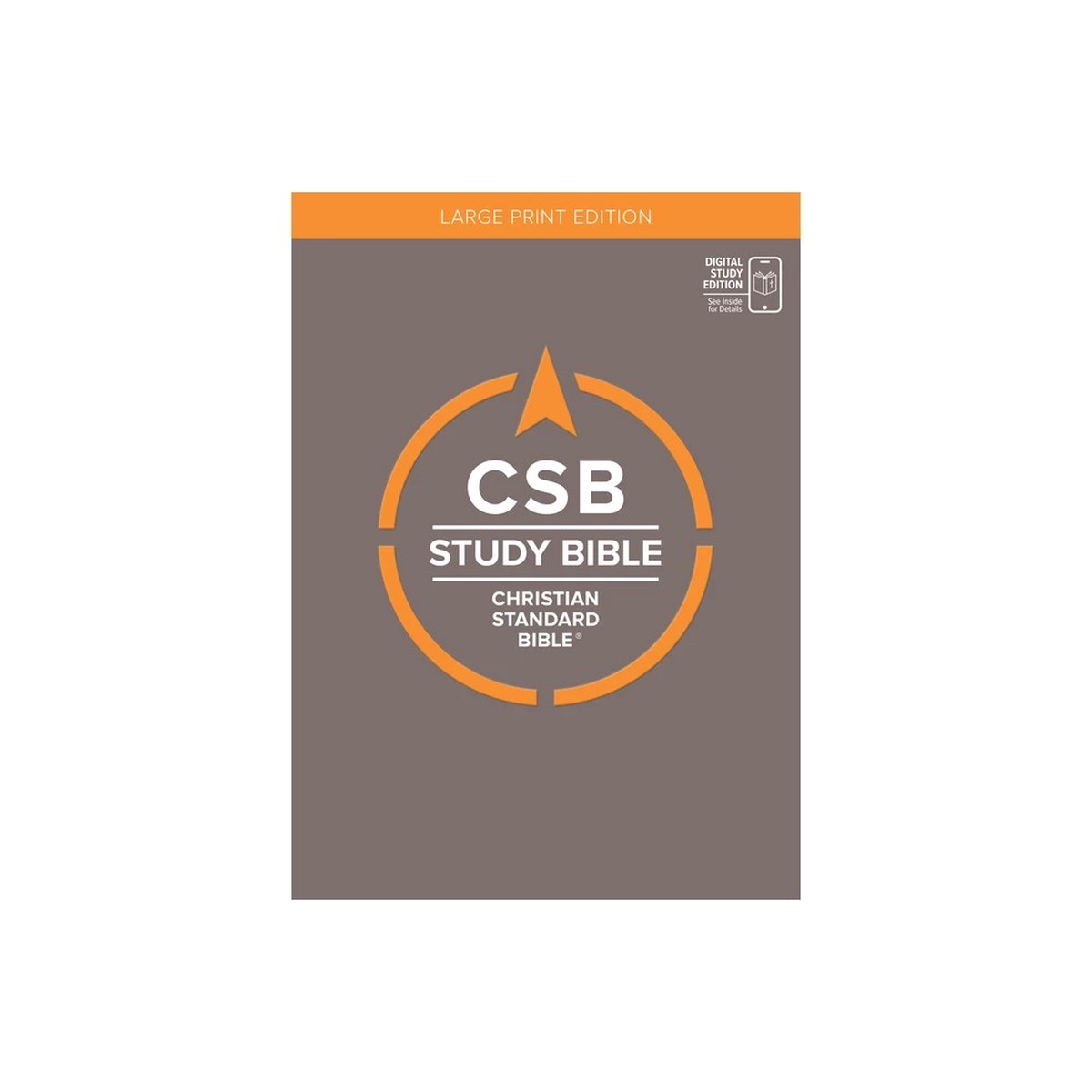 CSB Large Print Study Bible, Digital Study Edition (Red Letter Edition)
