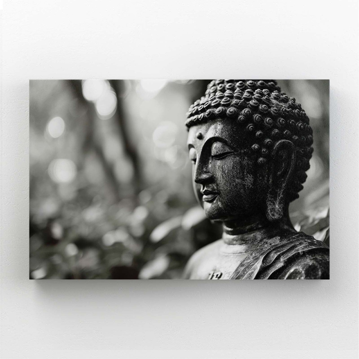 Buddha Wall Art Grey