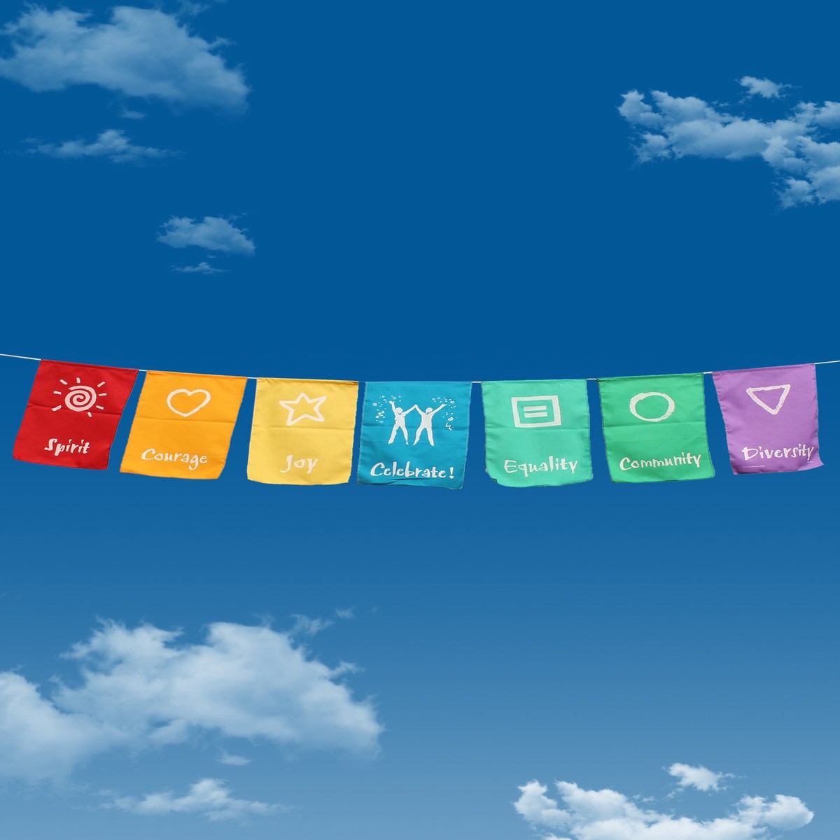 The Diversity Celebrations Flags