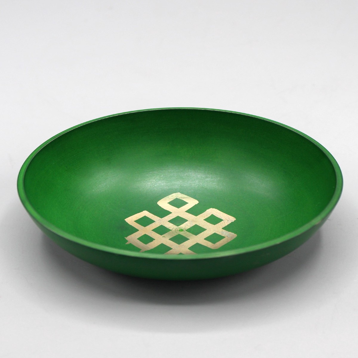 Tibetan Endless Knot Painted Singing Bowl