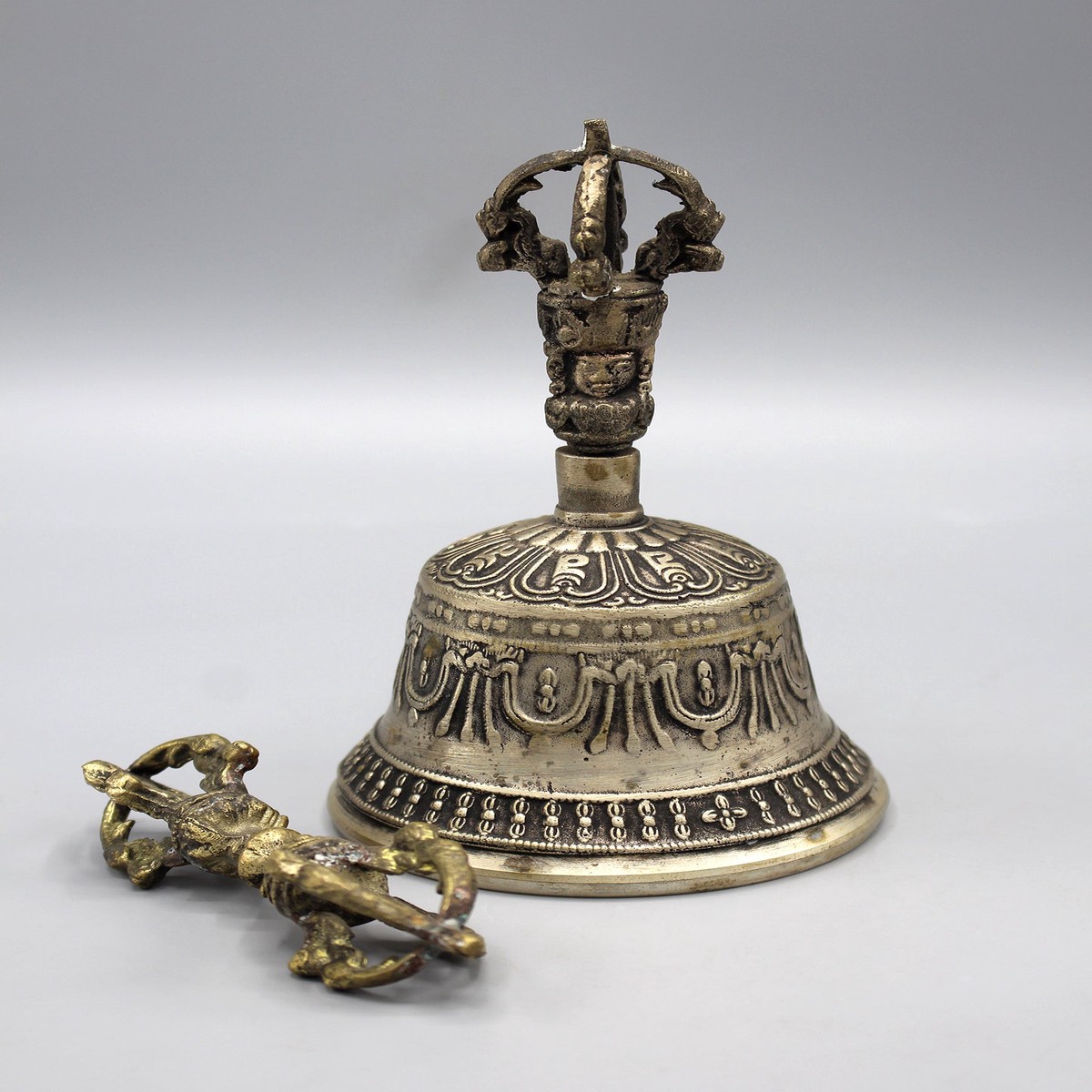Traditional Buddhist Bell and Dorjee Set