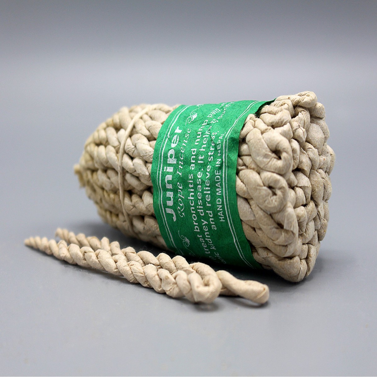 Hand Rolled Juniper Rope Incense