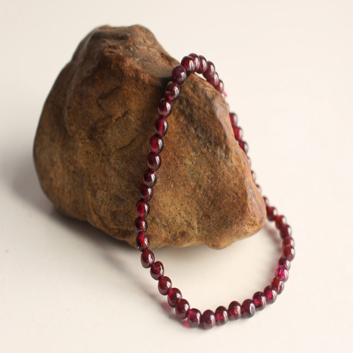 Garnet Root Chakra Bracelet