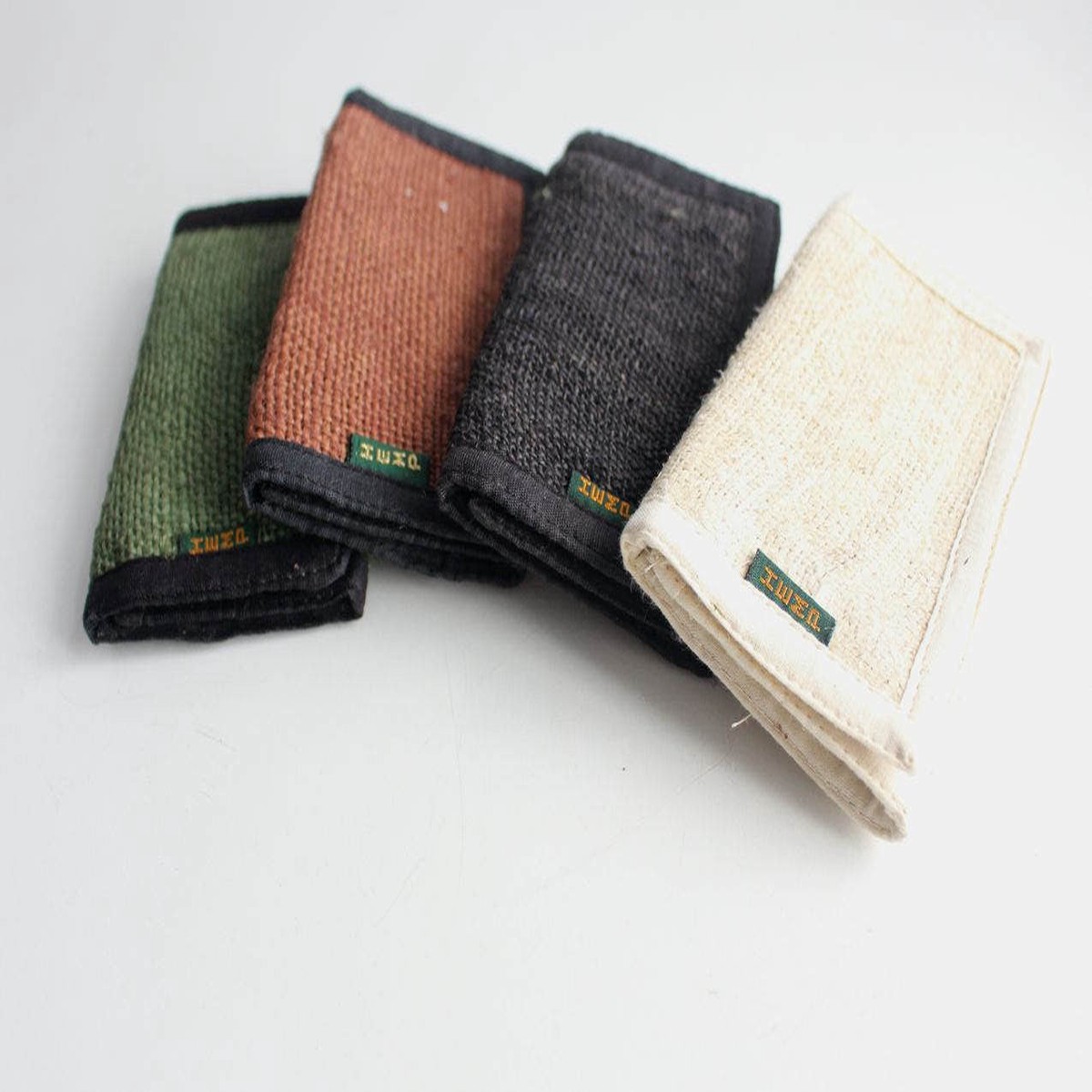 New Arrival Tri Fold Hemp Wallets