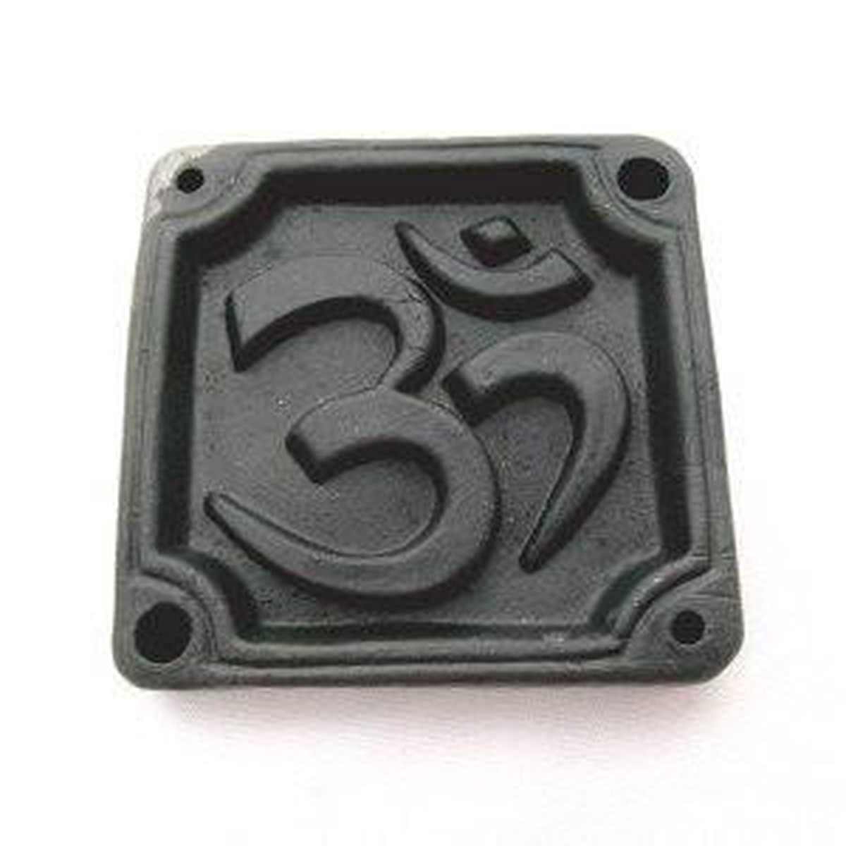 Clay Om Incense Burner