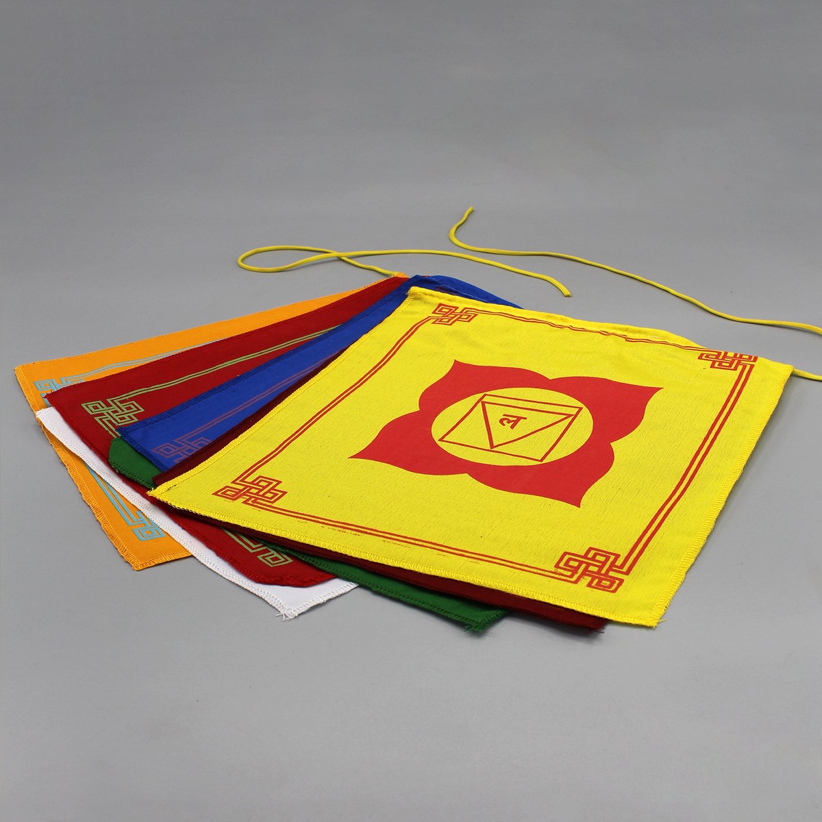 The Seven Chakra Prayer Flags