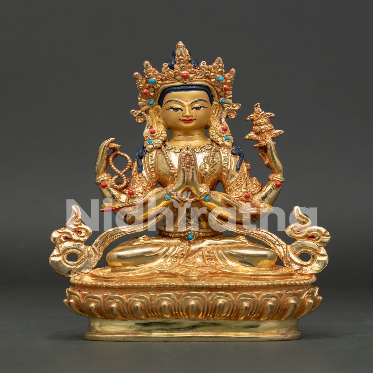 Chenrezig Statue | Authentic Nepalese Craftsmanship