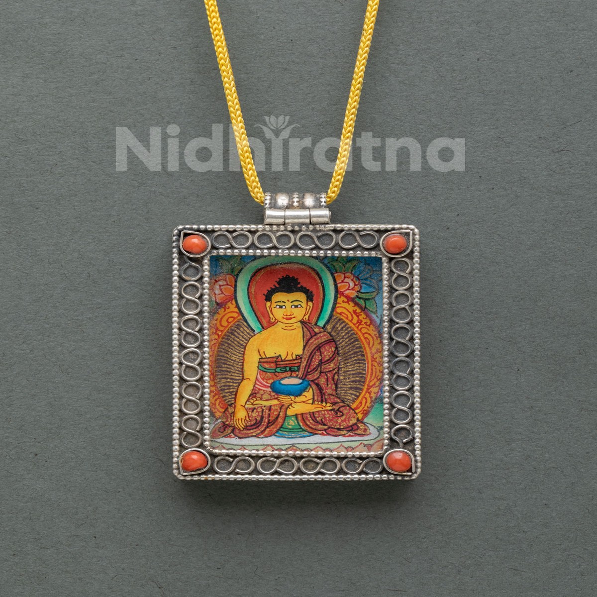 Shakyamuni Buddha Locket | Authentic Buddhist Artwork