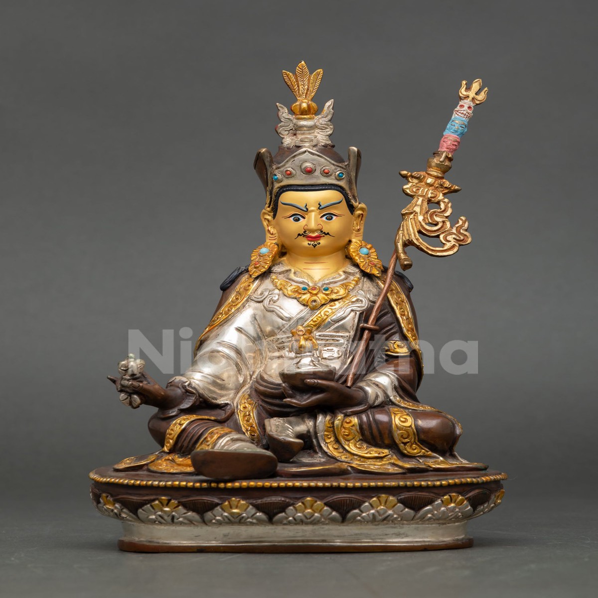 Guru Rinpoche Statue | Handmade Buddhist Artwork