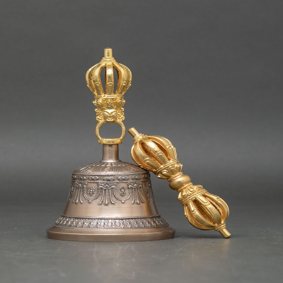 Vajra and Bell Set | Himalayan Buddhist Instruments
