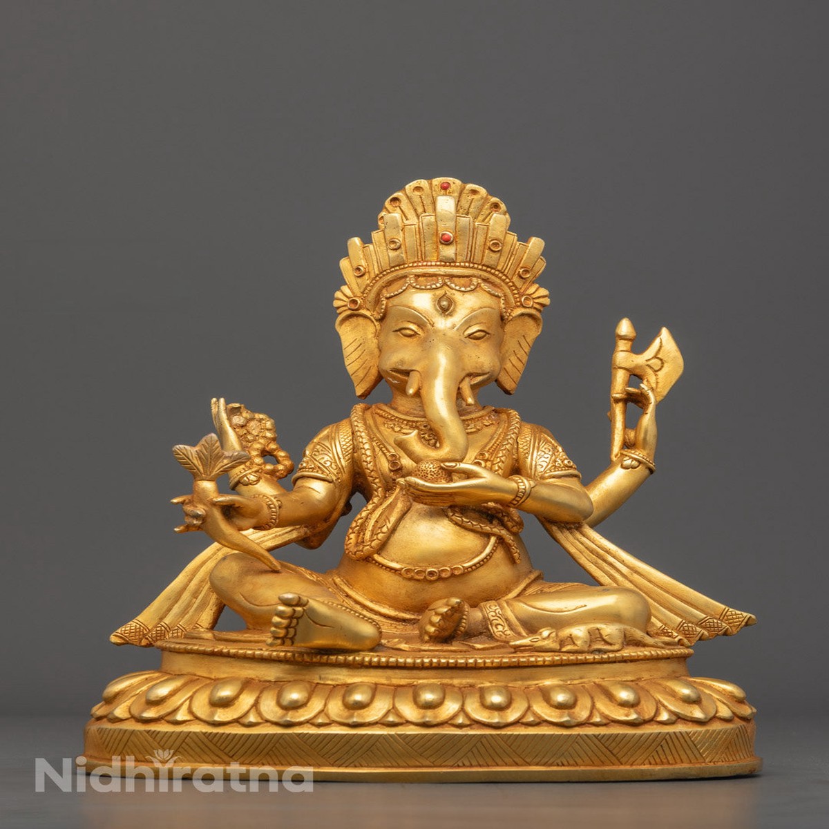 Nepal Handmade Ganesh Statue