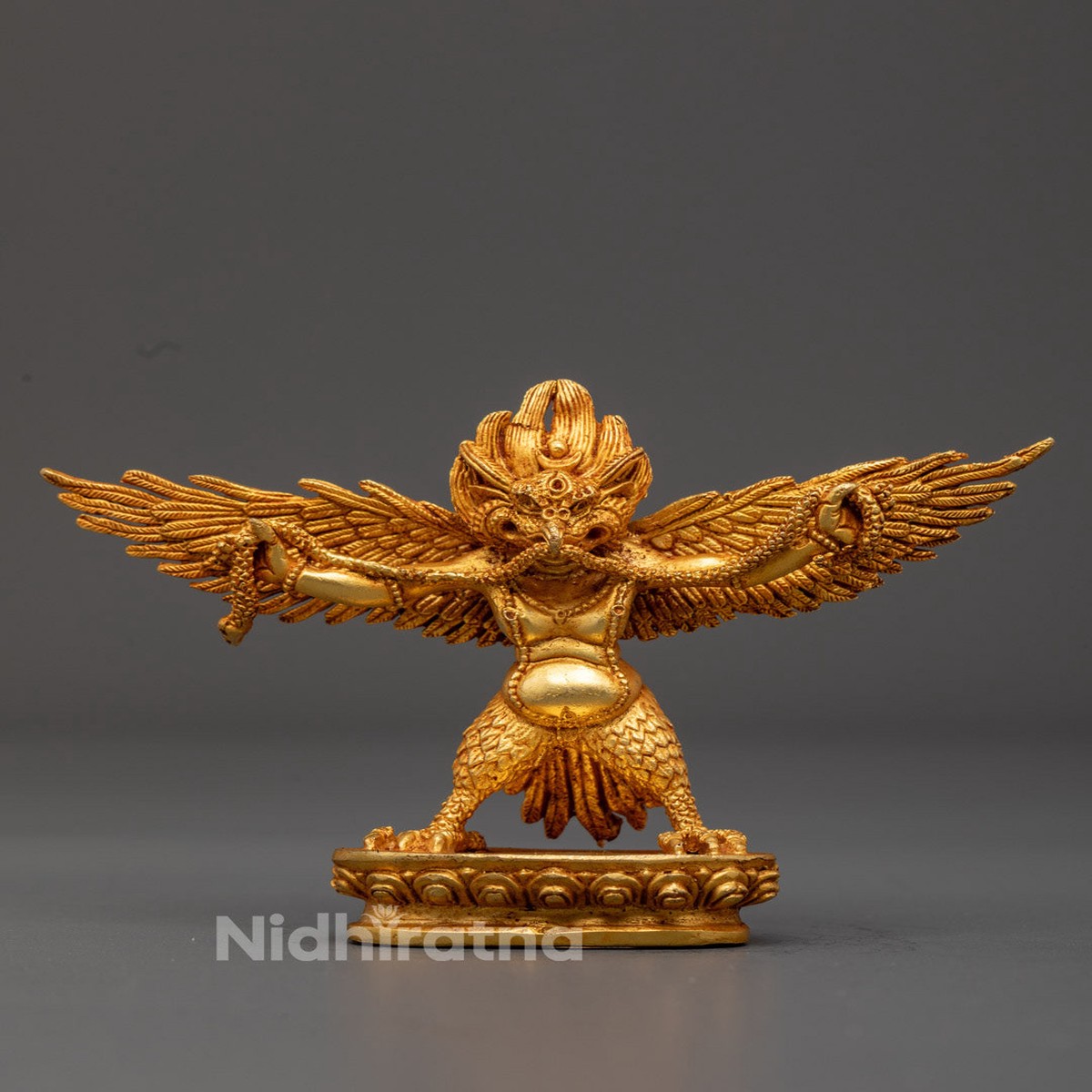 Authentic Garuda Figurine | Buddhist Protector Sculpture