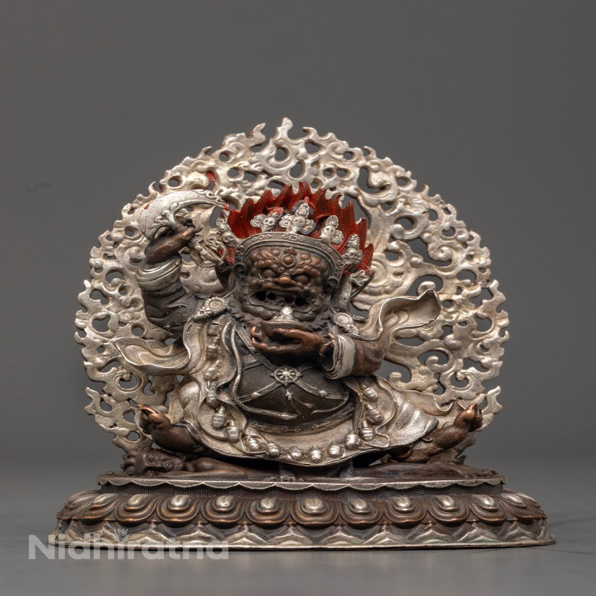 Mahakala Bernegchen Statue