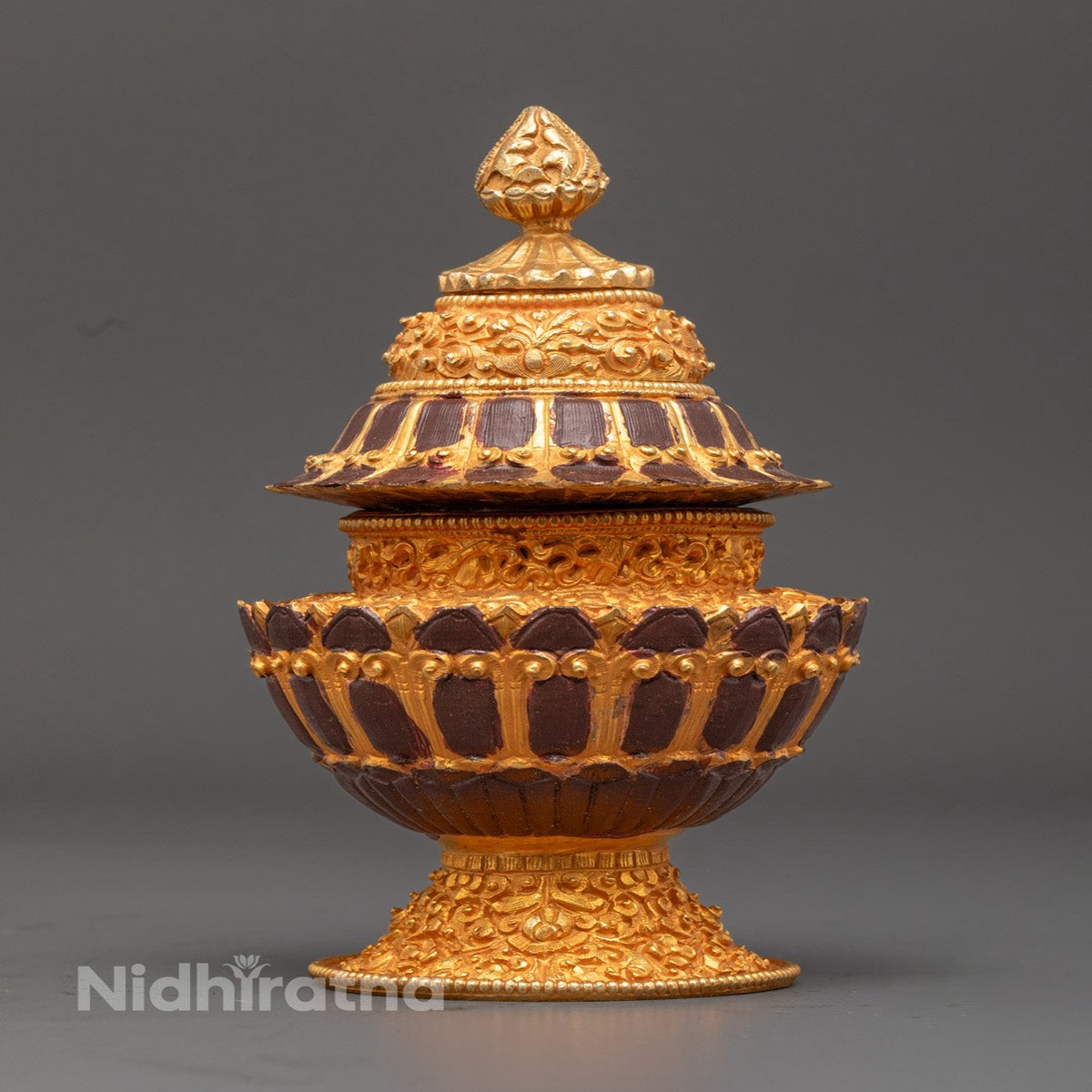 Traditional Buddhist Rice Pot | Ritual Objects