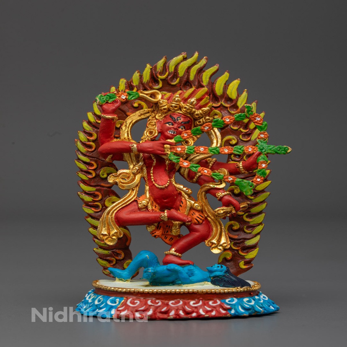 Red Colored Kurukulla Statue