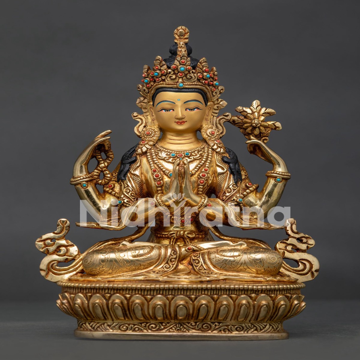 Chenrezig Statue | Buddhist Shrine Artwork