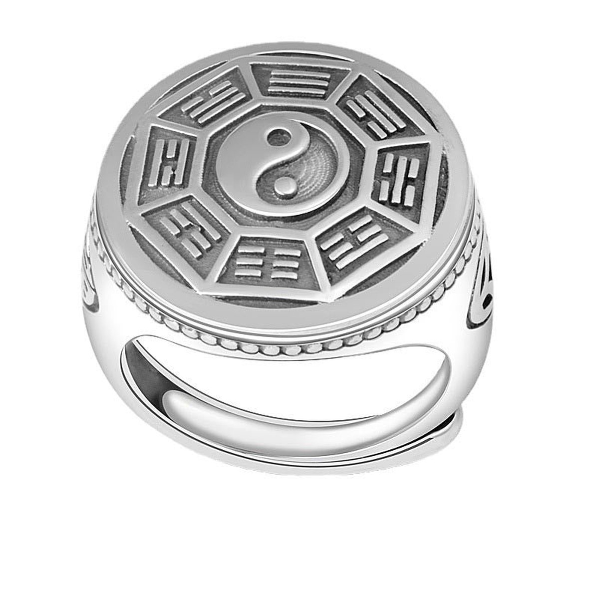 Yin Yang verstelbare Ring