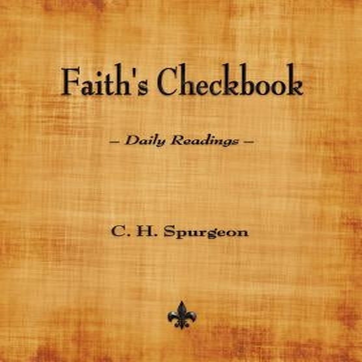New Arrival Faith's Checkbook